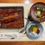 ぬりや 泉町大通り - 上うな重　6600円（税込）