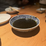 銀座 岩戸 - 青のり土佐酢