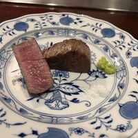 秋田牛鉄板焼 銀座五明 - ■特選秋田牛　五明焼