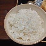 とんかつ肉料理 吉岡 - ご飯