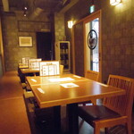 元祖くじら屋 - 店内は貸し切り状態