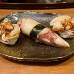 小笹寿し - 蛤 煮烏賊