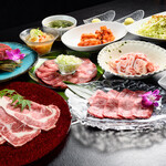 海鮮焼肉 風雅 - 3500円コース♦肉6種に御食事やデザートもついたお手軽プラン