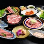 海鮮焼肉 風雅 - 5500円コース♦肉7種に御食事デザートもついたボリューム満点プラン