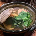 れだん - ハマグリと鱧のつみれ鍋