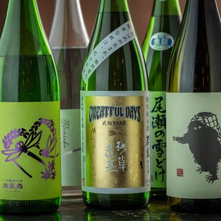 【こだわりのお酒】厳選した日本酒、焼酎を仕入れています！