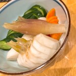 炭火割烹とも - ぬか漬