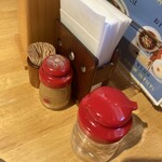 竹田の中華そば こっとん - 酢は味変、確定でも人それぞれかな(^^)v