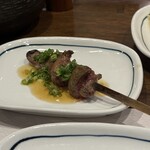 鳥焼と魚菜の店 厨 日向屋 - 塩レバー