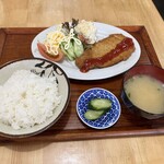 きよ食堂 - カツ定食¥700
