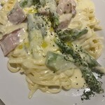 Tucusi - ベーコンのクリームパスタ