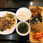 ヒャン - プルコギ＋おかず4種