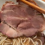 中華蕎麦 蘭鋳 - 美味しいチャーシュー