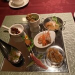 翠陽 - 前菜盛り合わせ