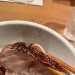 中華蕎麦 蘭鋳 - 美味しいチャーシュー