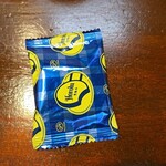 キッチン ブルー グローブ - お菓子のアップ