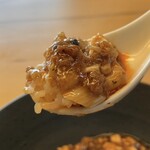 中国菜 柏ノ木 - 挽肉たっぷりで、旨みがイイです