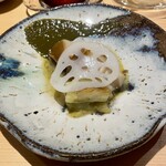 鮨処 池上 - 下関10年物の鮑