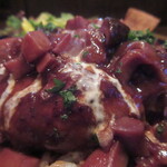 ジュイップ - いろんなキノコが入ったデミグラスソース