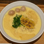 NIBOSHI MANIA - 恵味の冷やし嶽きみソバ