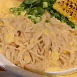 NIBOSHI MANIA - 恵味の冷やし嶽きみソバの麺