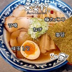 手もみラーメン 来楽軒 - アップ