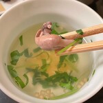 竹葉亭 - 肝吸いがデフォルト