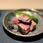 蓬左茶寮 - 知多牛シャトーブリアンと削った新栗