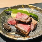 蓬左茶寮 - 知多牛シャトーブリアンと削った新栗