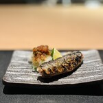 蓬左茶寮 - 新秋刀魚の塩焼き