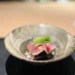 蓬左茶寮 - マヨイガツオ 藁燻し