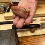 ときずし 山田 - 大トロの漬け