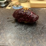 ときずし 山田 - ゴンドウクジラの赤身