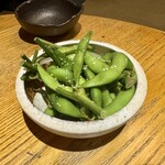 串焼きロマン 八氣 - 塩茹で枝豆