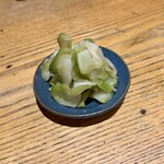 串焼きロマン 八氣 - 生ザーサイ浅漬け