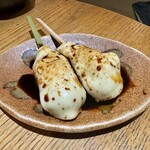 串焼きロマン 八氣 - つくねチーズ