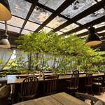 アールケイ ガーデン - 店内カウンター席