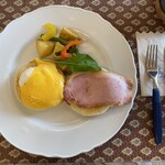 キャボットコーヴ ミュージアムテラス - ポーチドエッグ