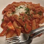 めがねNONNO - モッツァレラ入りアラビアータ