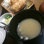 Tonkatsu Wakou - 蜆の味噌汁