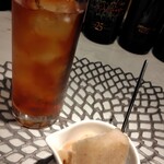 テラットリアエッフェ - アイスティーと梨のソルベ