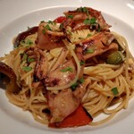 テラットリアエッフェ - イカのペペロンチーノ