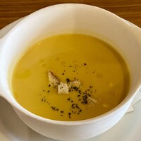 ドラード - カボチャの冷製スープ ドラード - カボチャの冷製スープ