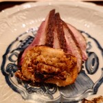 山﨑 - 鴨の炭火焼と揚げ栗