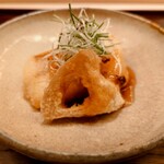 山﨑 - 油女の煮付けと揚げ蓮根