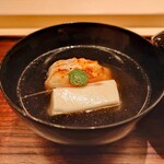 山﨑 - 甘鯛と胡麻豆腐のお椀