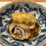 和彩 そあら - ハモととうもろこしの揚げ出し