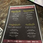 バー エグザゴーヌ - R6.9  飲み放題プラン各種