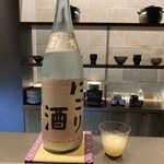 和食しんくろ - 菊姫　にごり酒