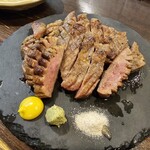 金町製麺 - 牛タン焼き